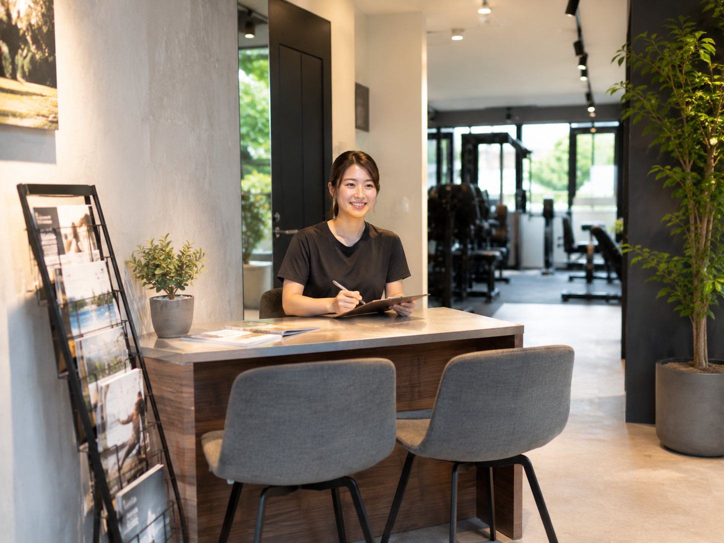1. ご来店・受付